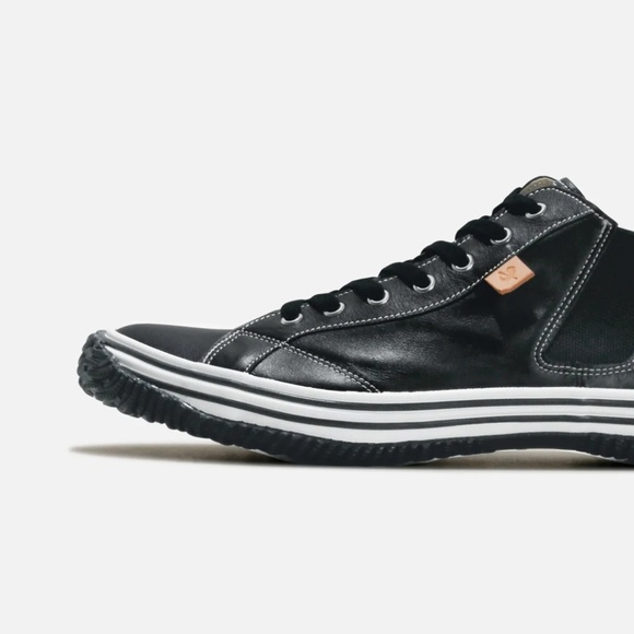 Spingle Move SPM- Black Bingo Japan Shoes-Kangaroo Leather - size LL - Picture 2 of 5